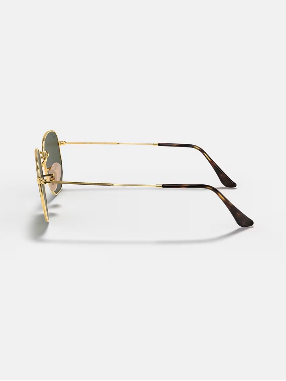 New in Box Polarized Hexagonal Gold Ray Bans - Picture 2 of 8